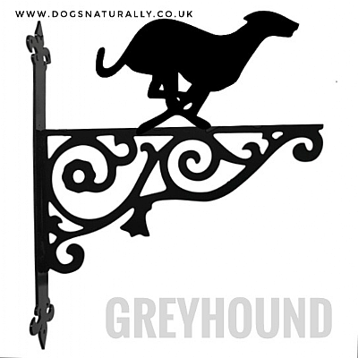 Greyhound Ornate Wall Bracket